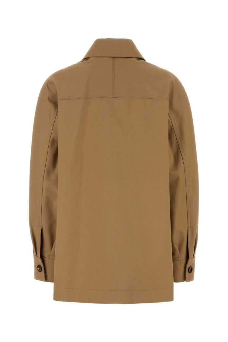 Max Mara Camel Cotton Moneta Jacket