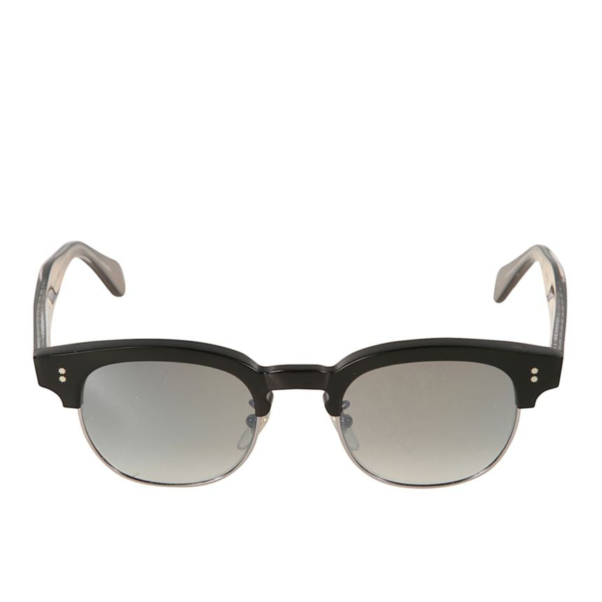 Kador Woody Cm Classic Clubmaster Sunglasses With Gradient Grey Lenses