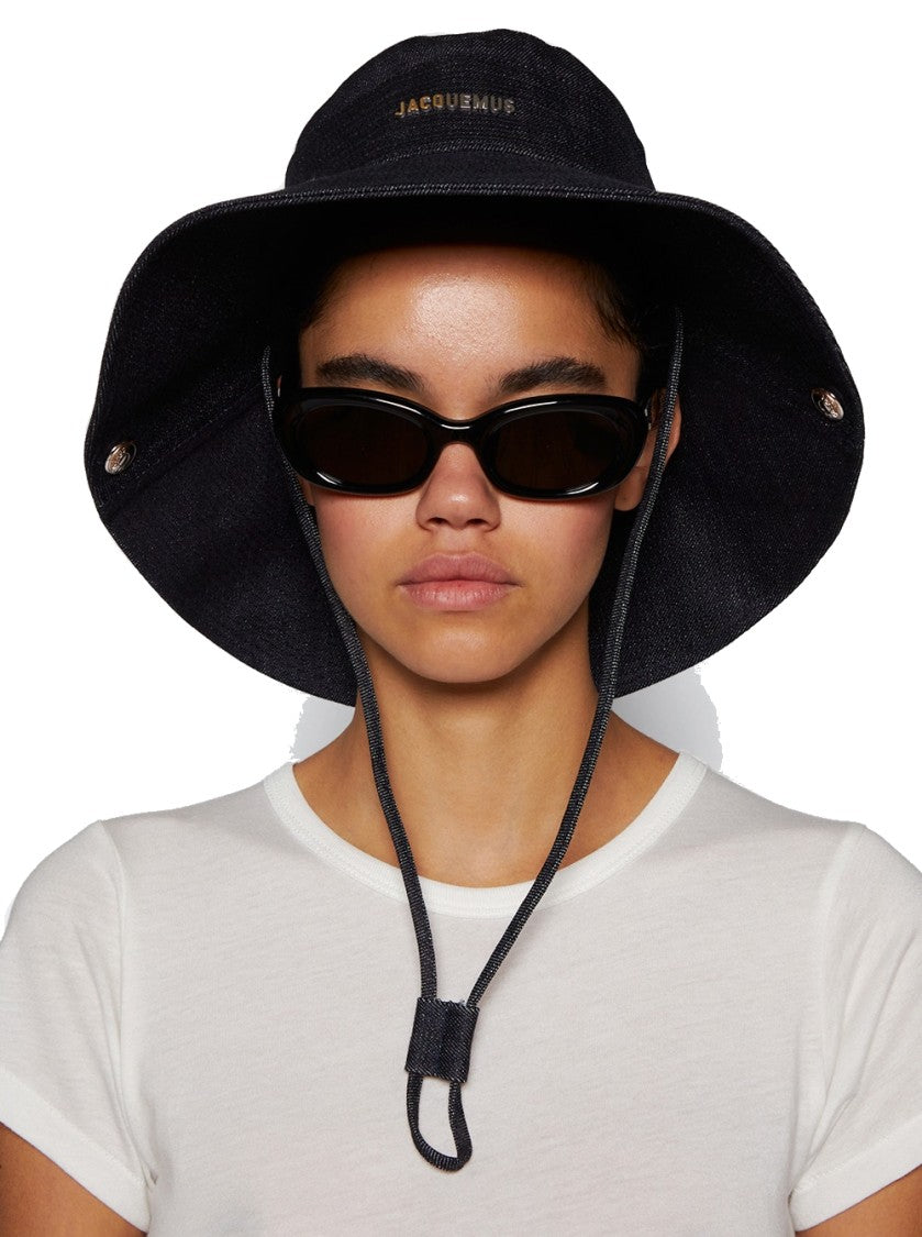 Jacquemus Le Bob De-Nimes Bucket Hat Navy