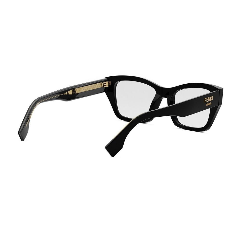 Fendi Rome Oversized Rectangular Fendi Roma Optical Frame