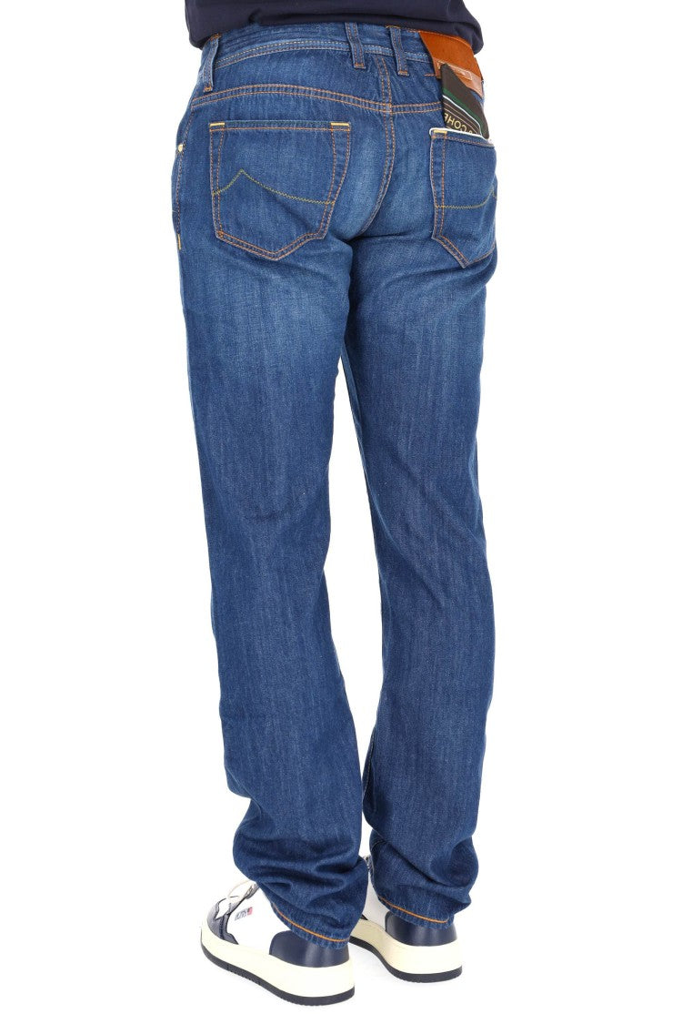 Jacob Cohen Bard Cognac Label Limited Edition Jeans