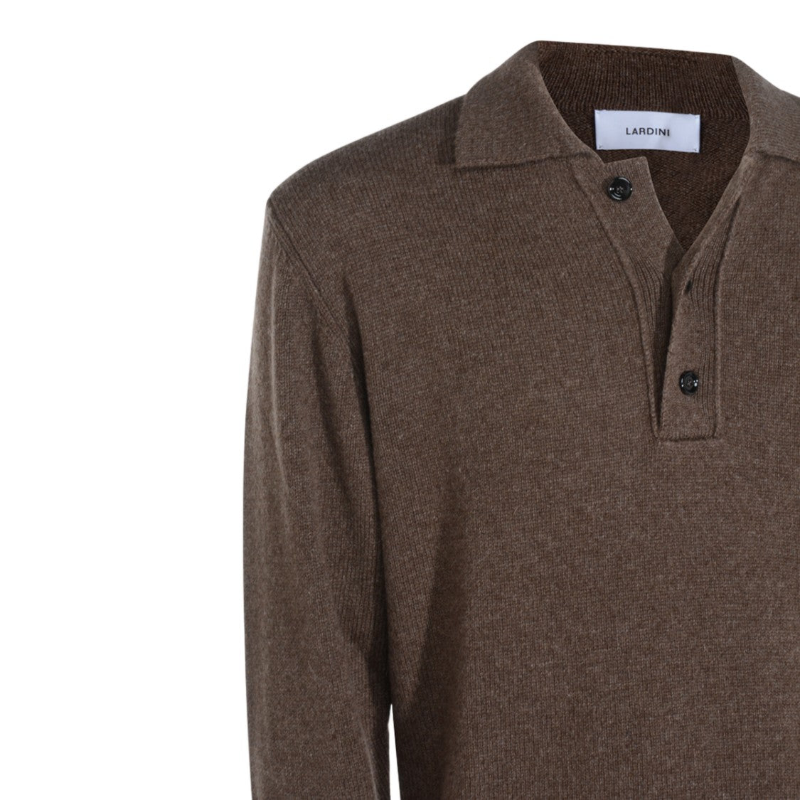 Lardini Classic Polo Collar Knit Sweater
