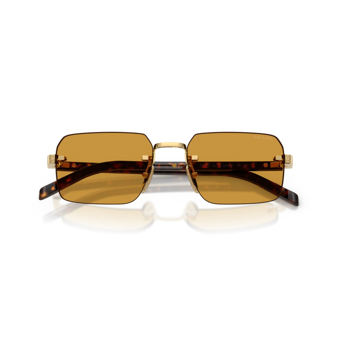 Prada 0Pr D55s Metal Frame Sunglasses