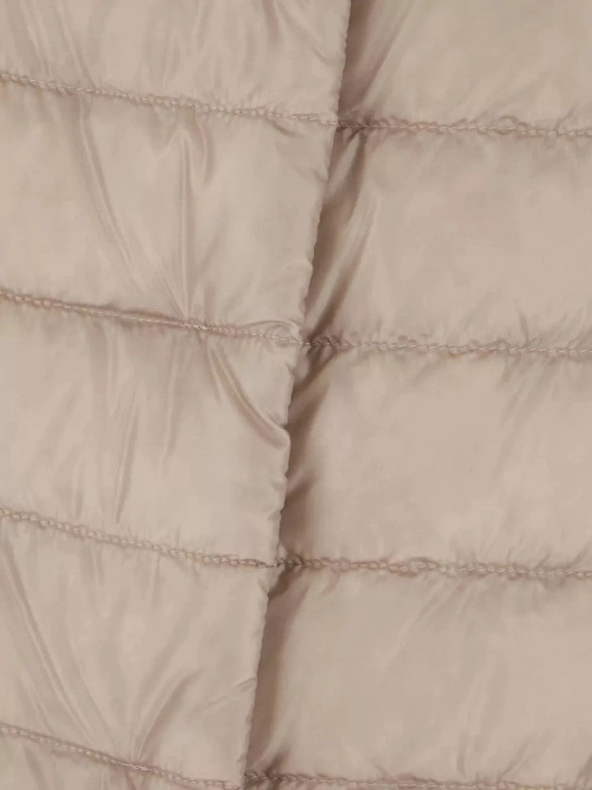 Herno Neutral Duvet Quilted Boxy Polyamide Jacket