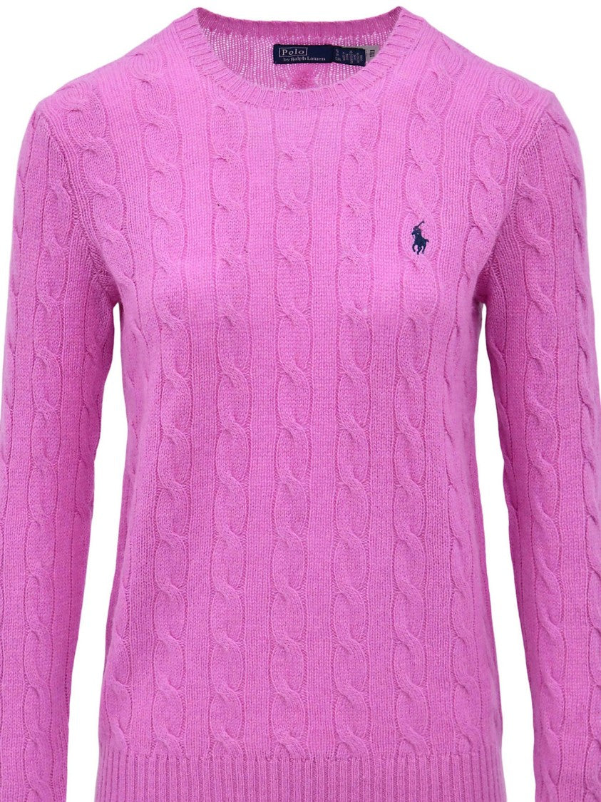 Polo Ralph Lauren Julianna Cable-Knit Crew-Neck Sweater