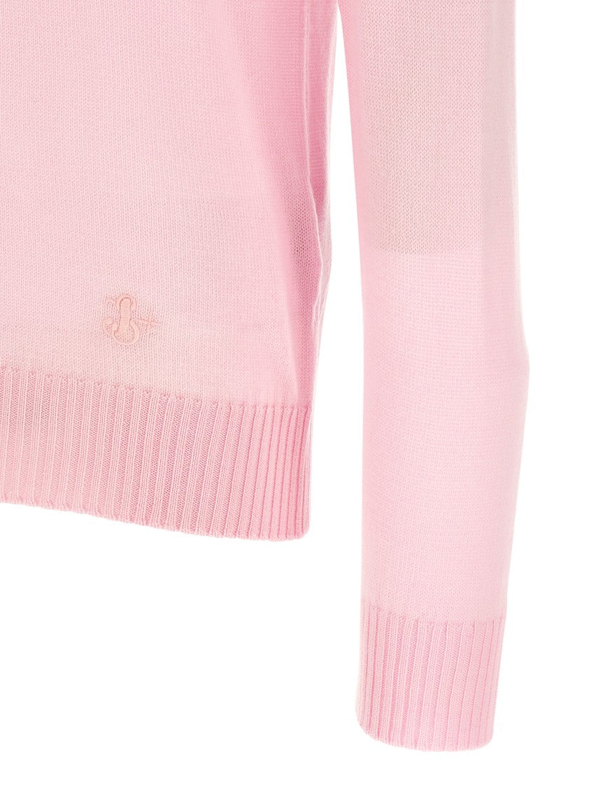 Jil Sander Logo Embroidery Sweater
