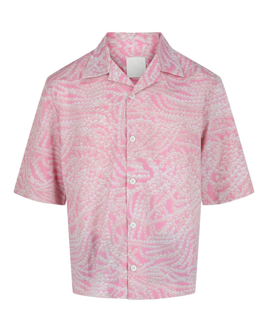 Givenchy Pearl Print Hawaiian Shirt