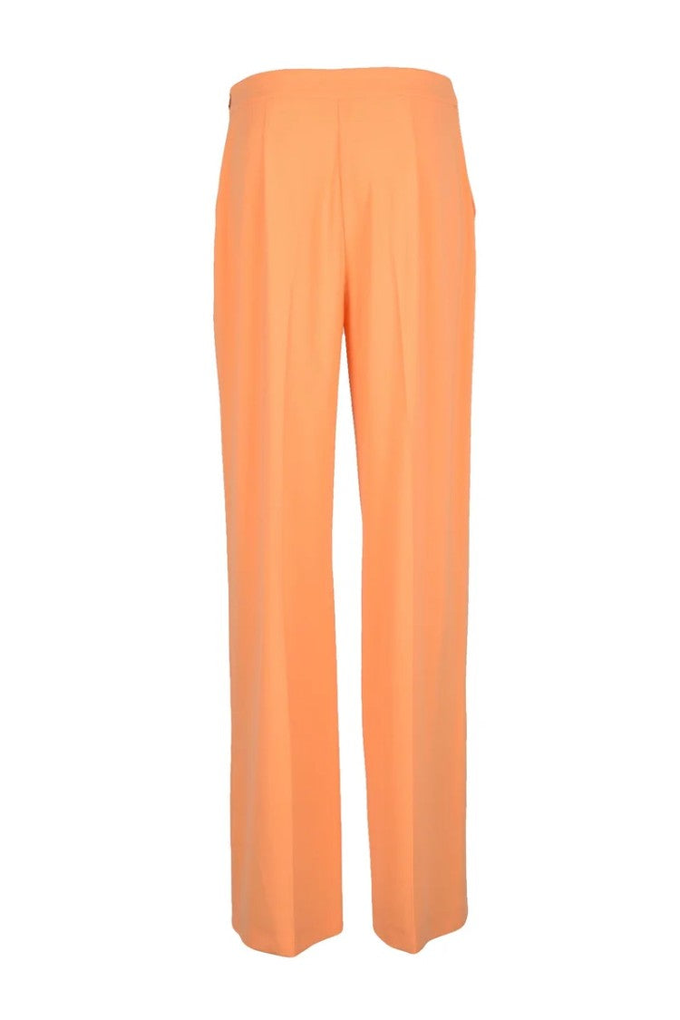 Patrizia Pepe High-Waisted Trousers - Orange