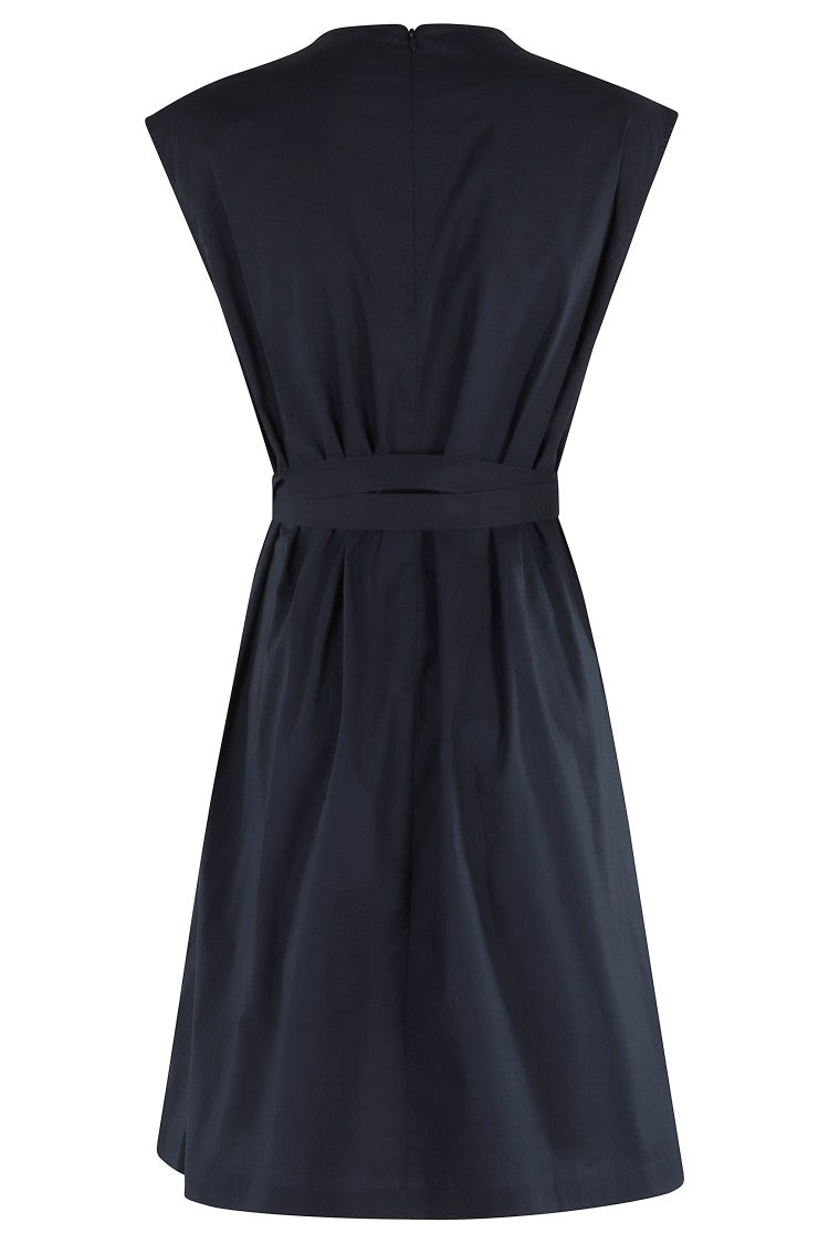 Woolrich Poplin Belted Dress