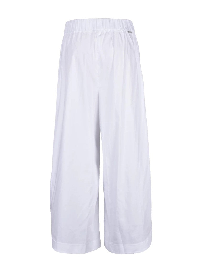 Colmar Originals Relaxed Fit Wide Leg Cotton Trousers