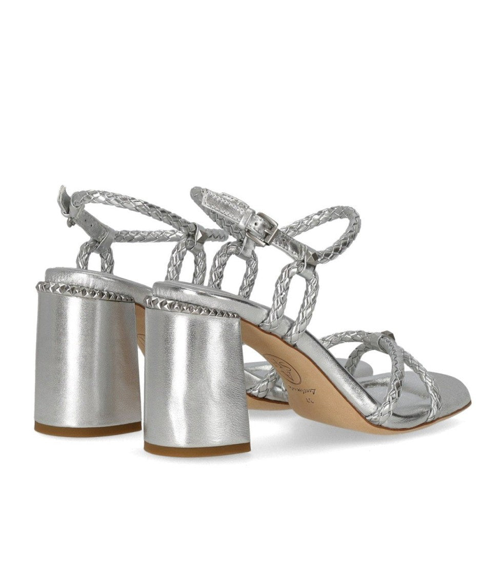 Ash Lola Bis Silver Heeled Sandal
