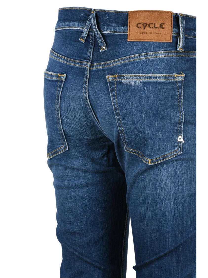 Cycle Slim High-Rise Denim With Classic Five-Pocket Design