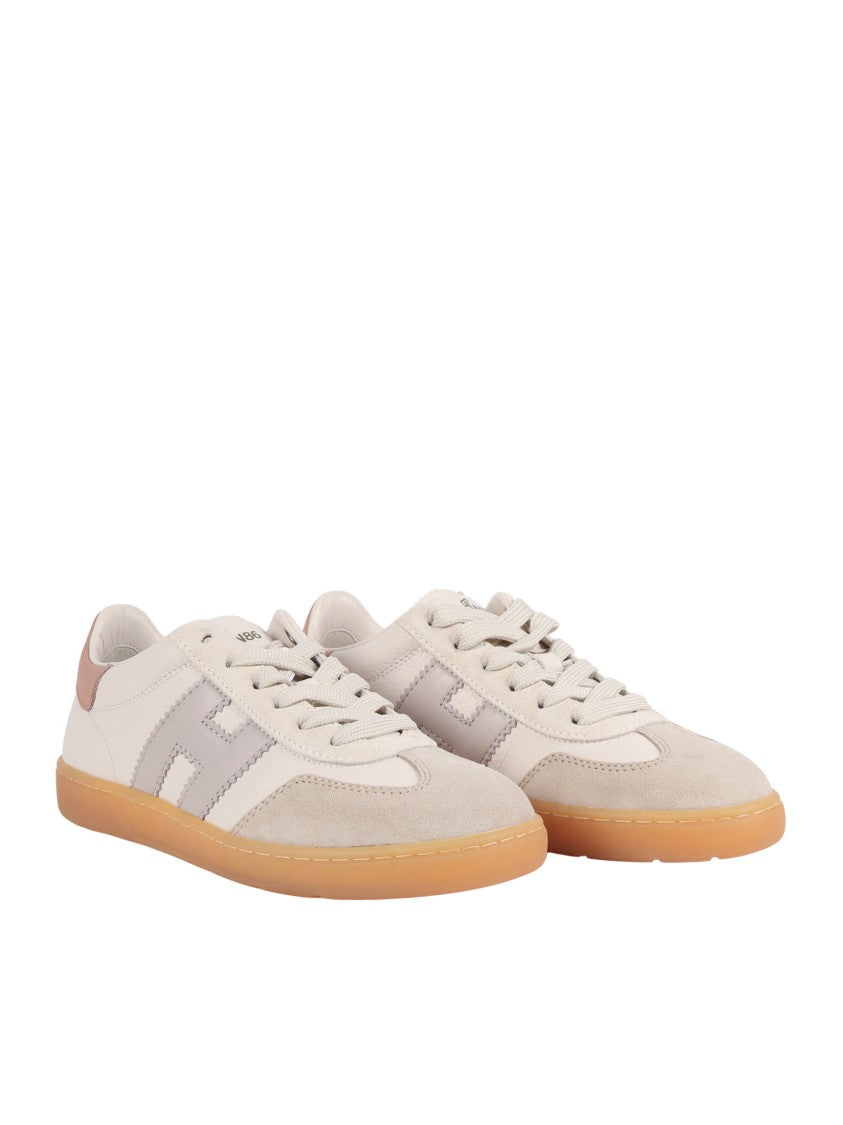 Hogan Cool Suede Panel Logo Sneakers