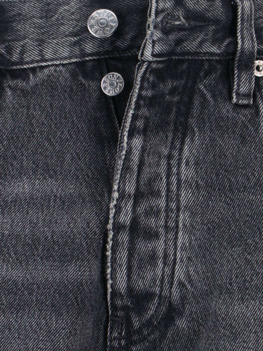 Sunflower Straight-Cut Black Jeans With Timeless Design