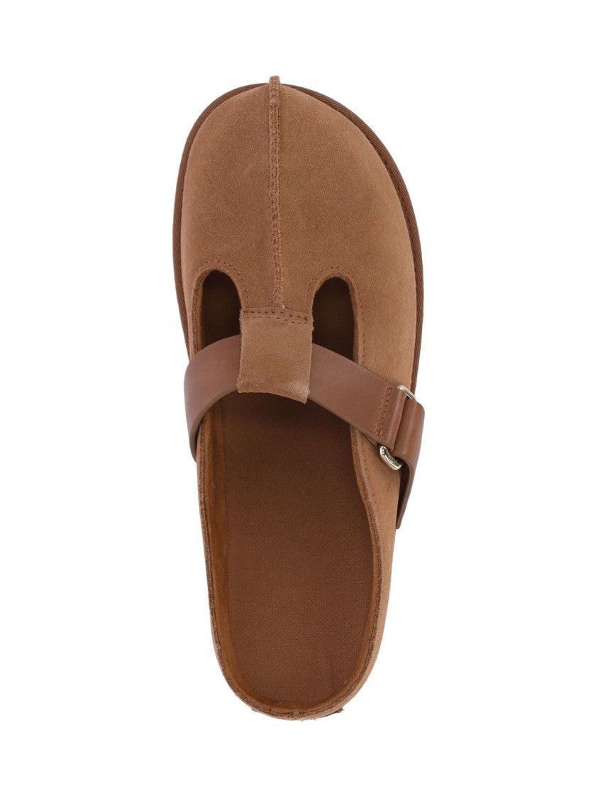 Ugg "Goldenstar Hi" Sabot – Brown