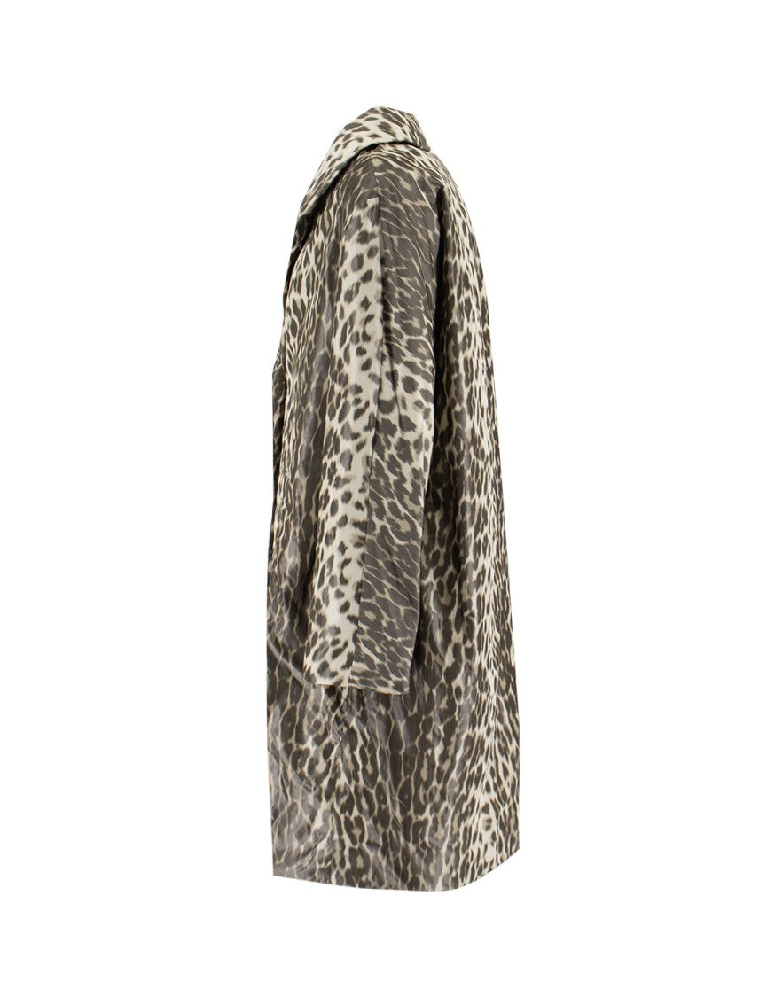 Aspesi Leopard Print Coat