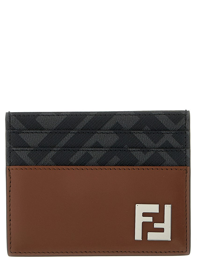 Fendi 'Squared Ff' Card Holder