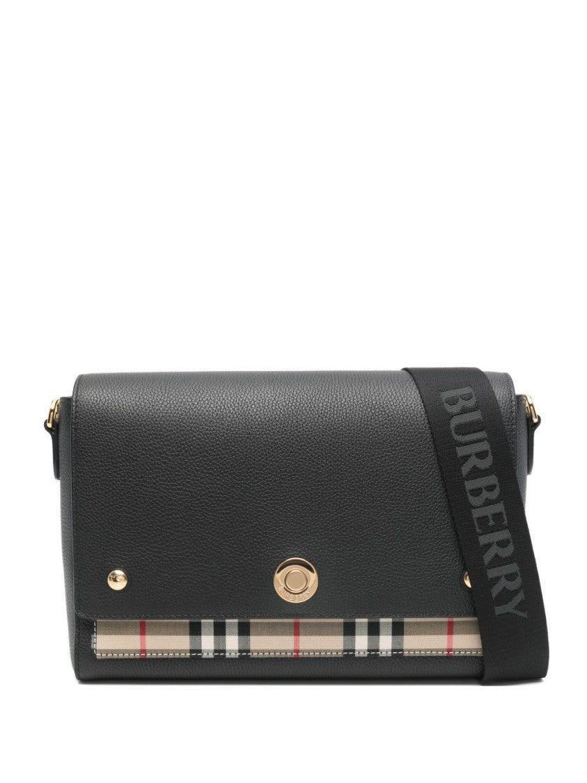 Burberry Textured Calf Grain Leather Bag