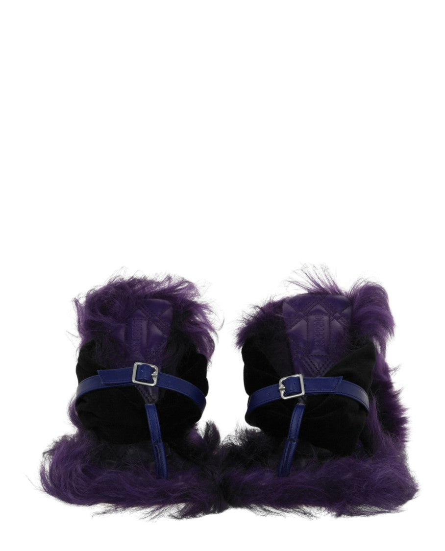 Burberry Step Post Heel Sandals