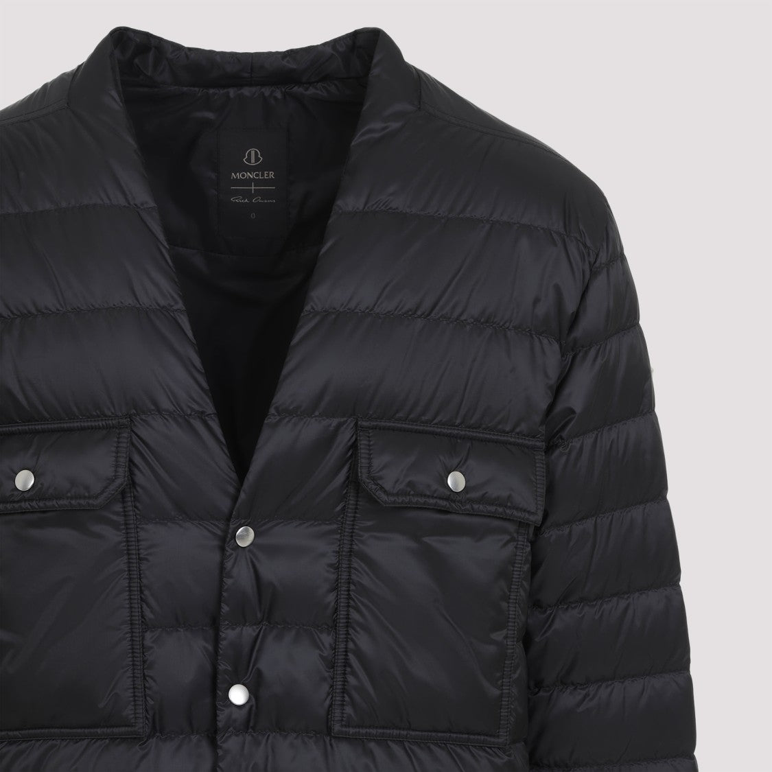 Moncler X Rick Owens Black Outershirt Jacket