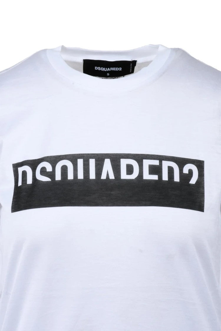 Dsquared2 White Women Cotton T-Shirt