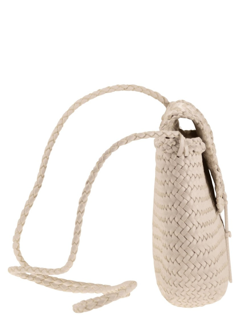 Dragon Mini City Bag - Woven Leather Bag