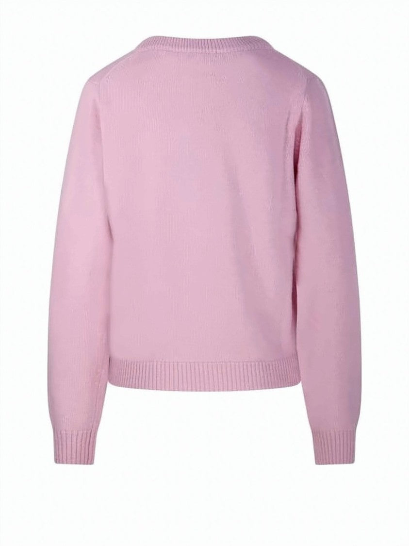 Ganni Playful Tiger Graphic Knit Sweater