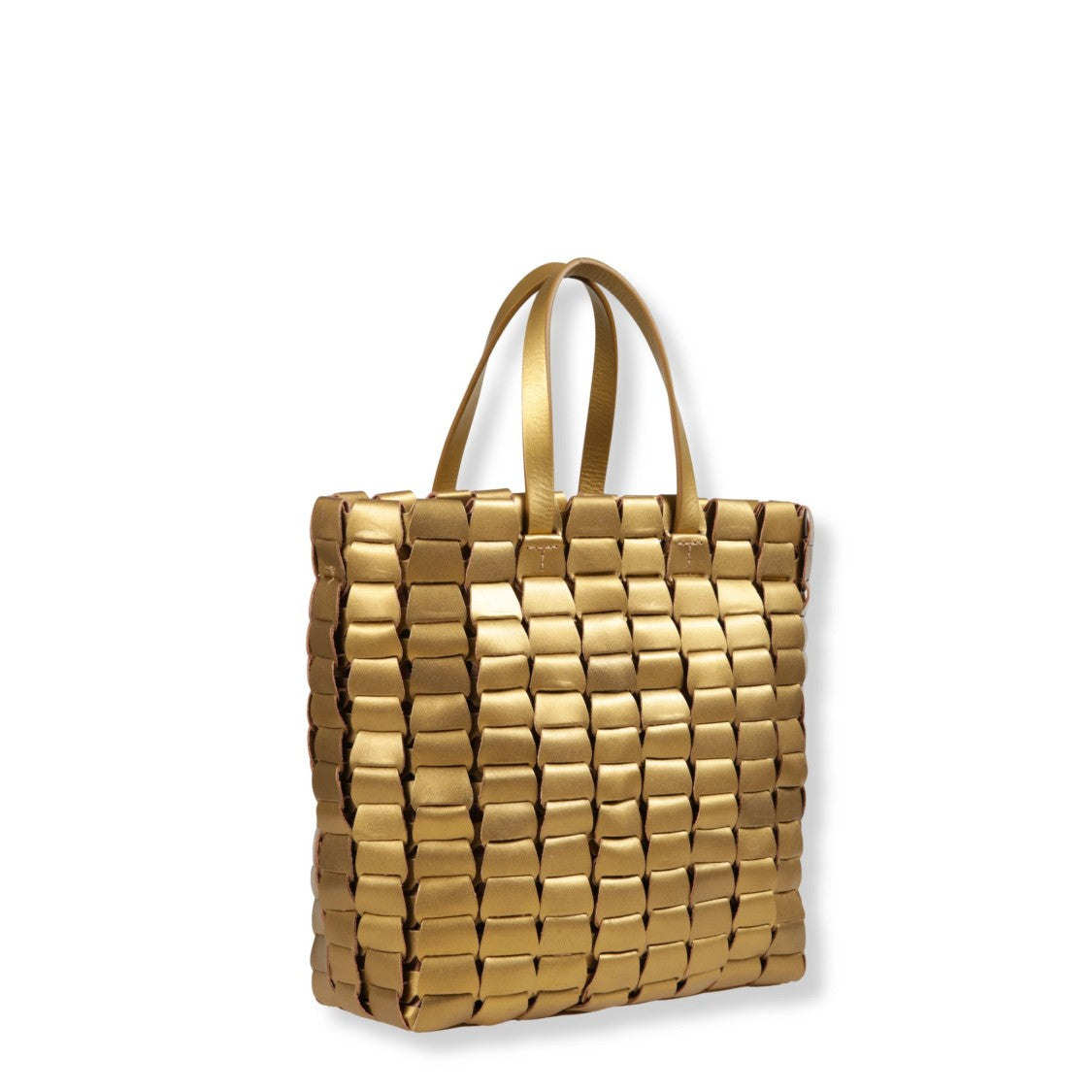 Dragon Diffusion Structured Neutral Tote Handbag With Top Handle