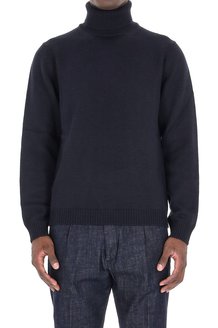 Roberto Collina Merino Wool Turtleneck Sweater