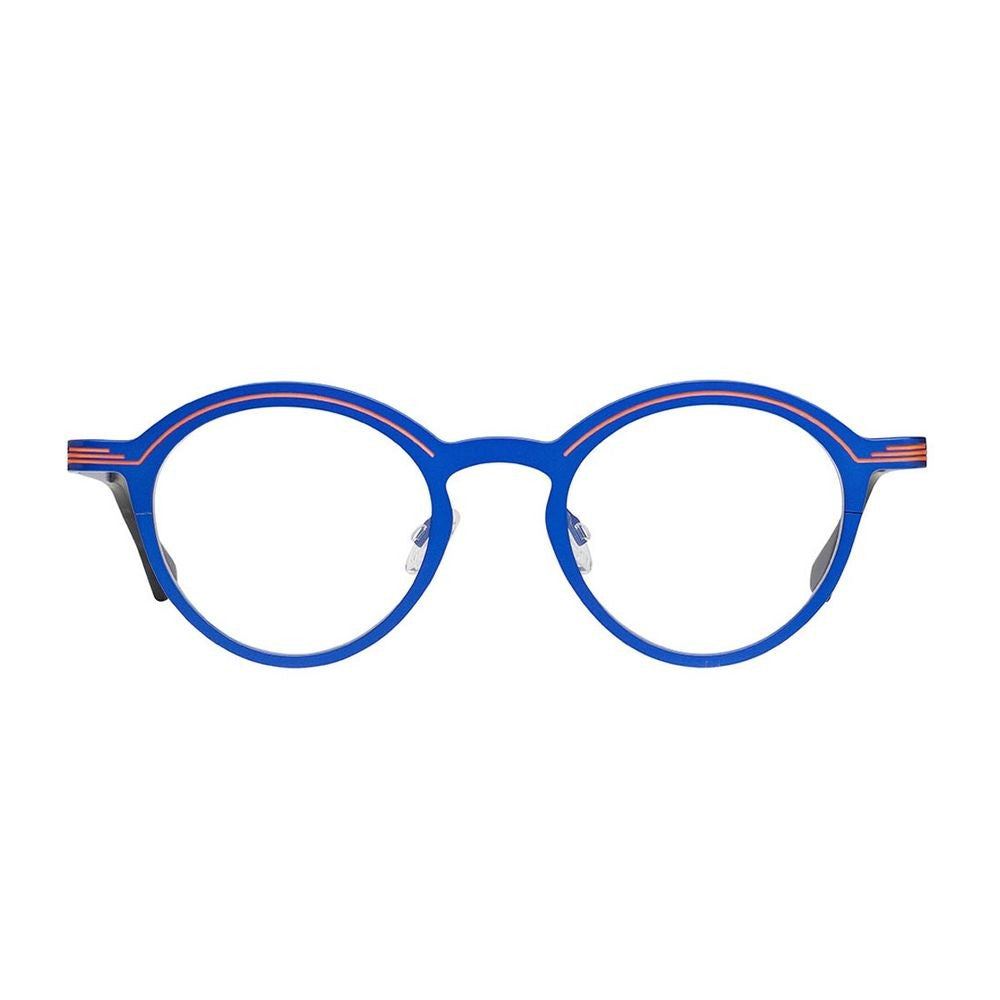 Matttew Tetra 1395 Round Frame Titanium Sunglasses