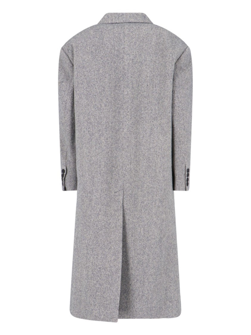 Isabel Marant Étoile Double-Breasted Coat Grey