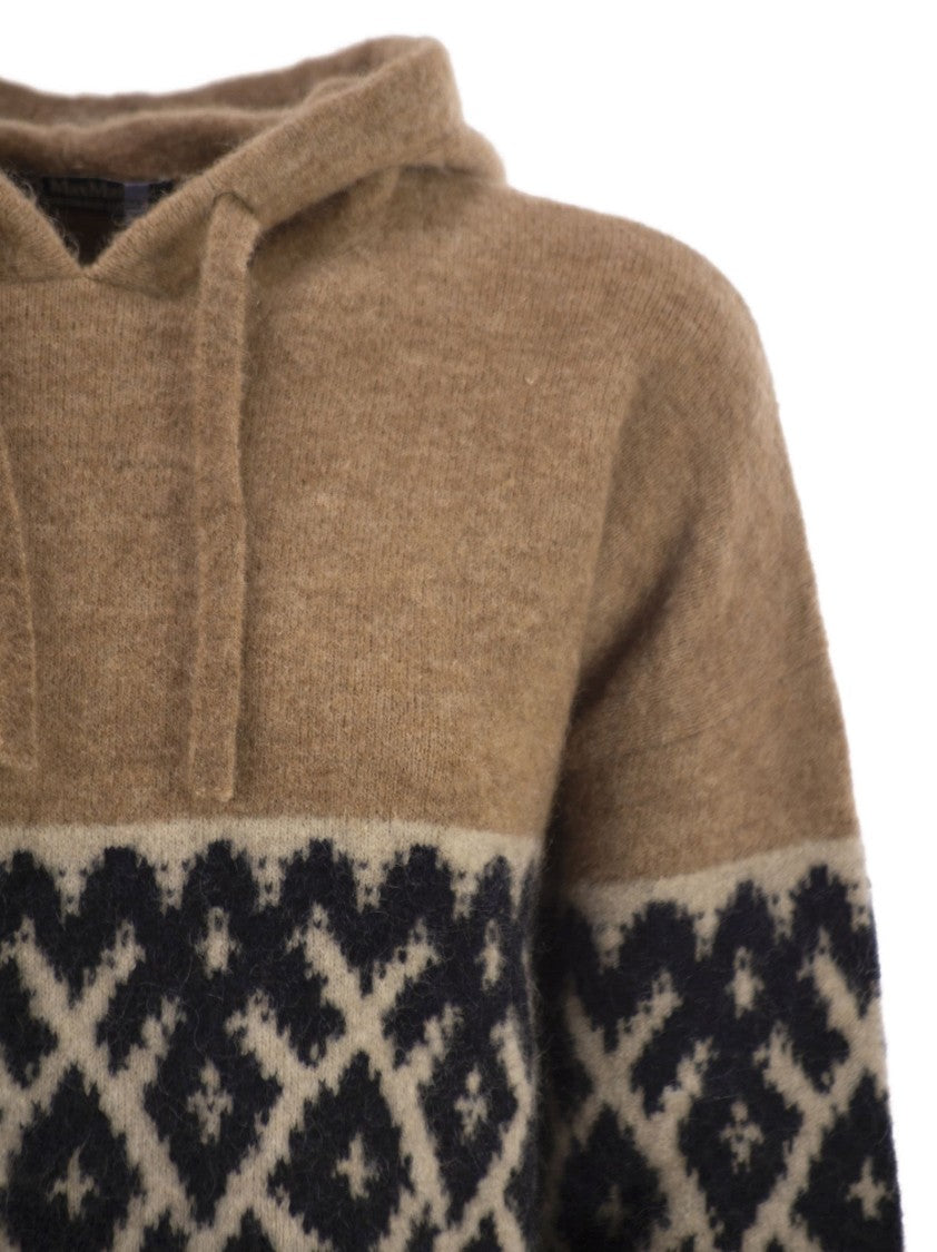 Max Mara Ivan Jacquard Mohair Blend Sweatshirt