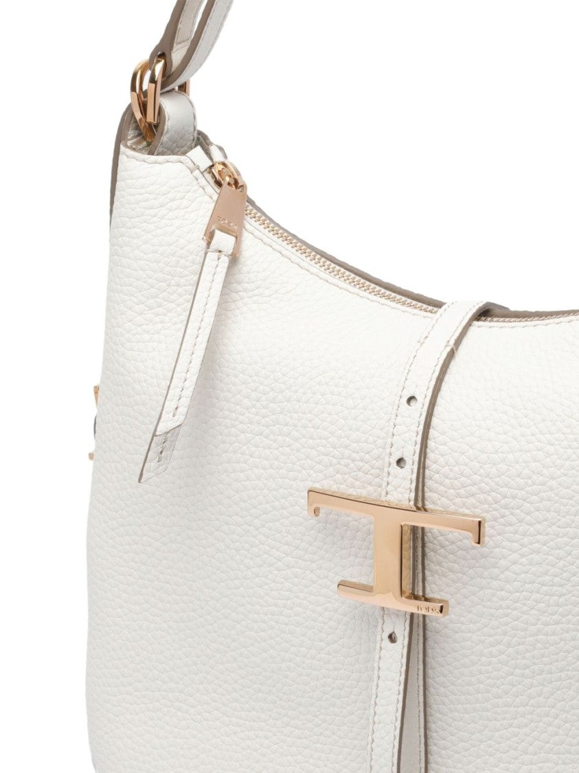 Tod's Textured Calfskin Leather Handbag