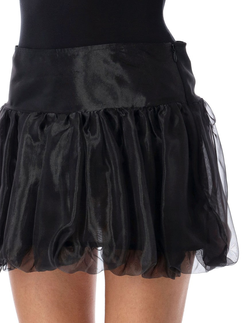 The Garment Balloon Mini Skirt With Layered Tulle