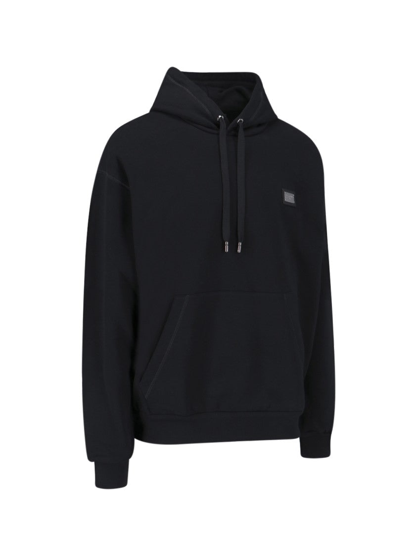 Dolce & Gabbana Logo Hoodie – Black