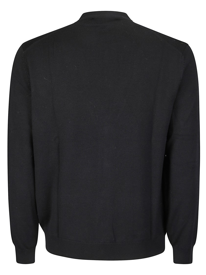 Maison Kitsuné Fox Head Merino Regular Cardigan