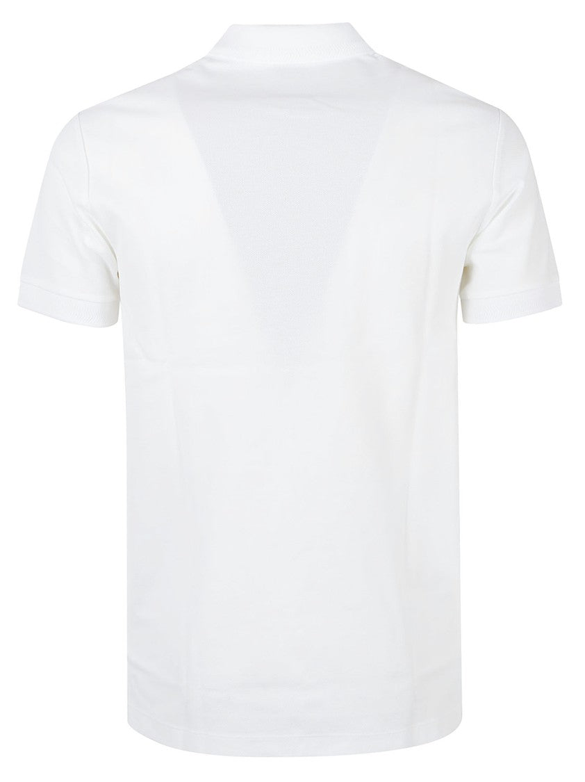Burberry Pique Cotton Tonal Ekd Polo Shirt