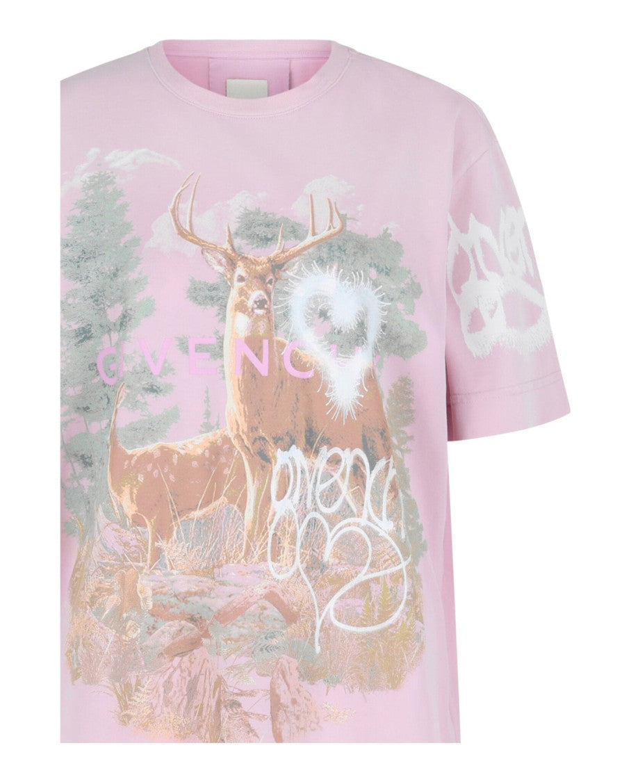 Givenchy Forest Graphic Print T-Shirt