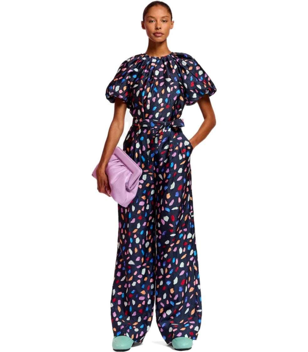 Essentiel Antwerp Frankrijk Navy Blue Wide Leg Pants