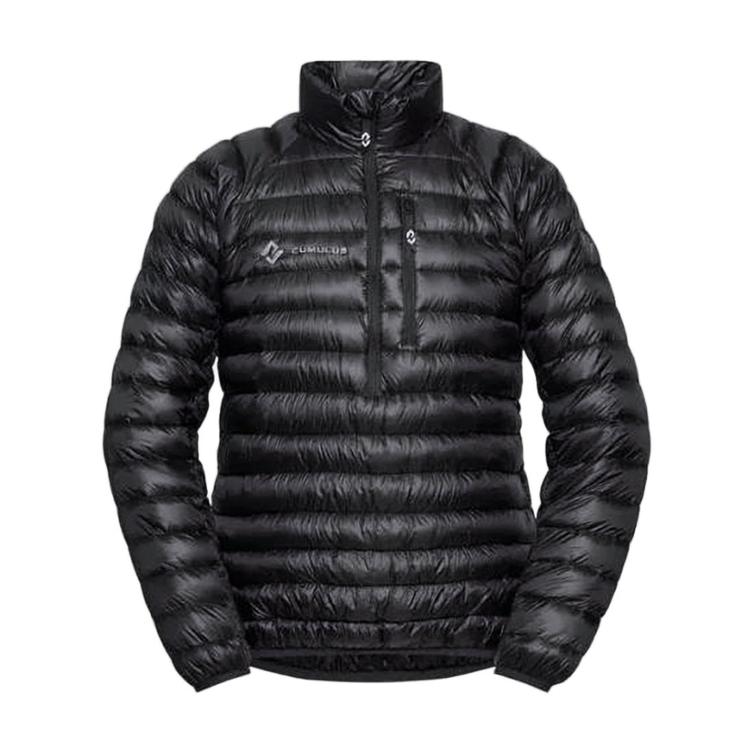 Cumulus Lightweight Black Padded Jacket With High Collar