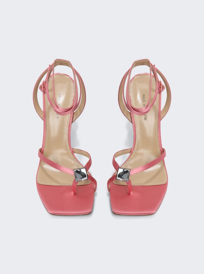 Paul Andrew Cube Toe Ring High Heel Sandal