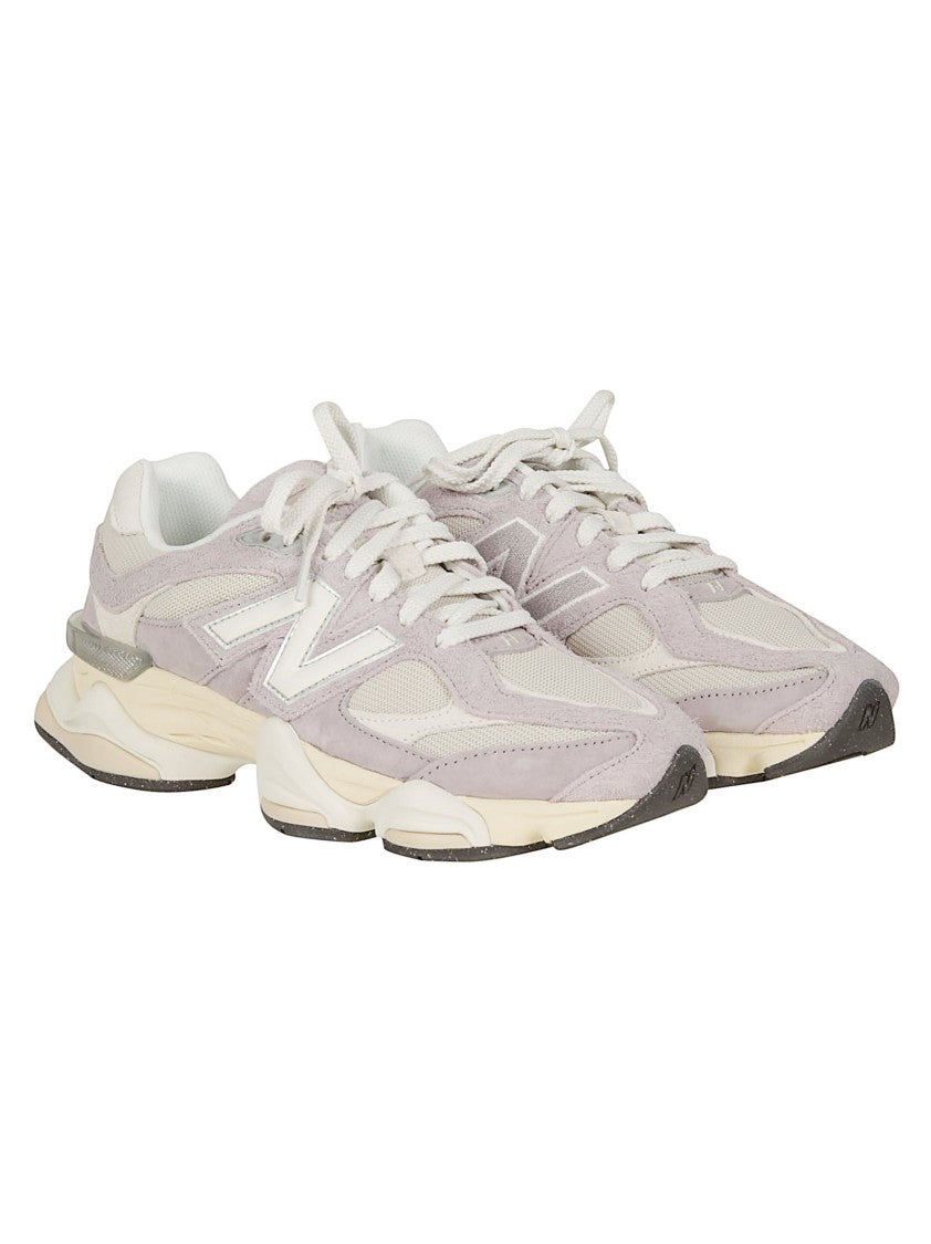 New Balance 9060 Layered Suede Mesh Sneakers