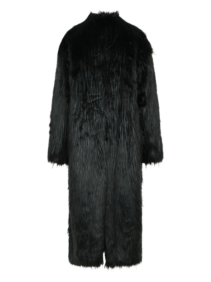 Stand Studio Mid-Length Faux Fur Coat