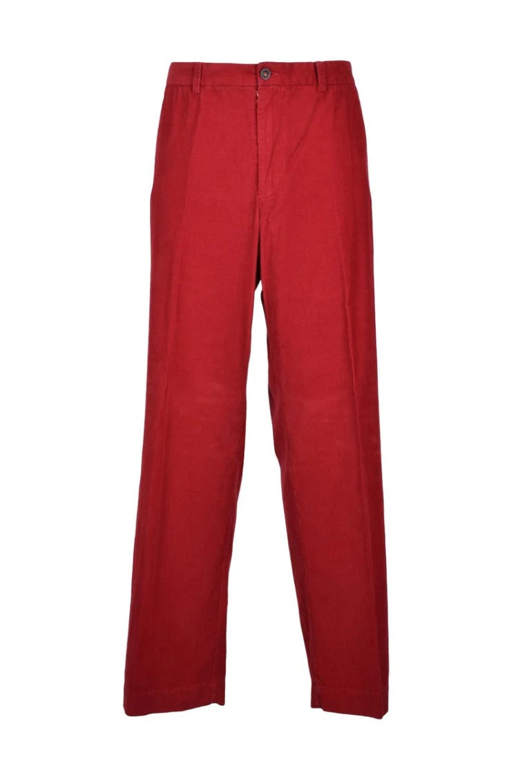 Maison Margiela Red Trousers - Red