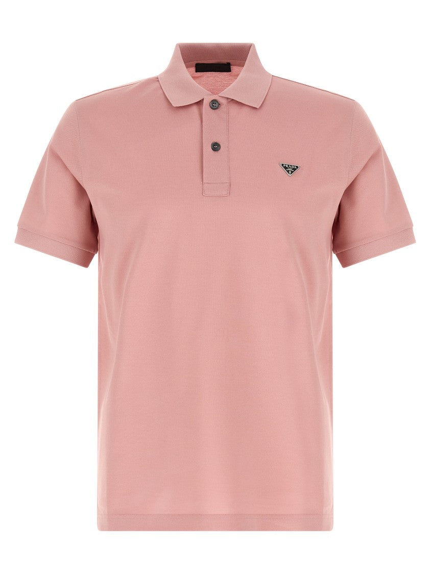 Prada Logo Polo Shirt