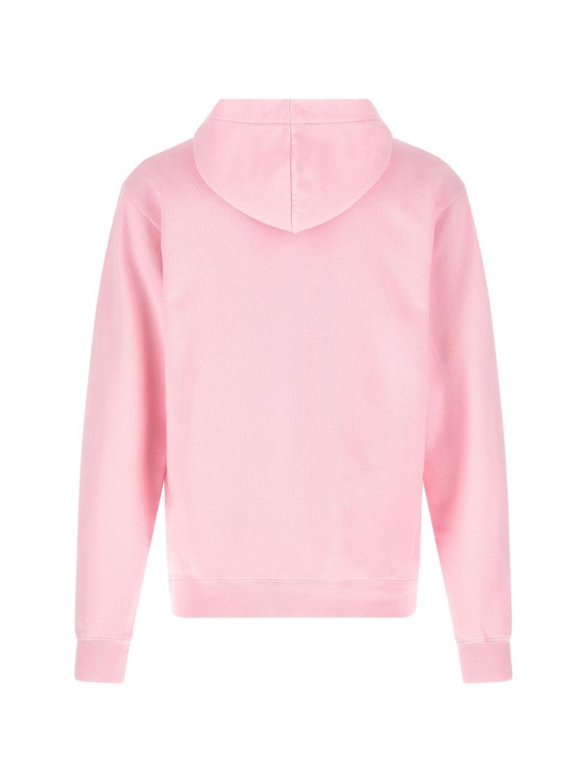 Jacquemus Pink Logo Patch Dropped Shoulder Sweater