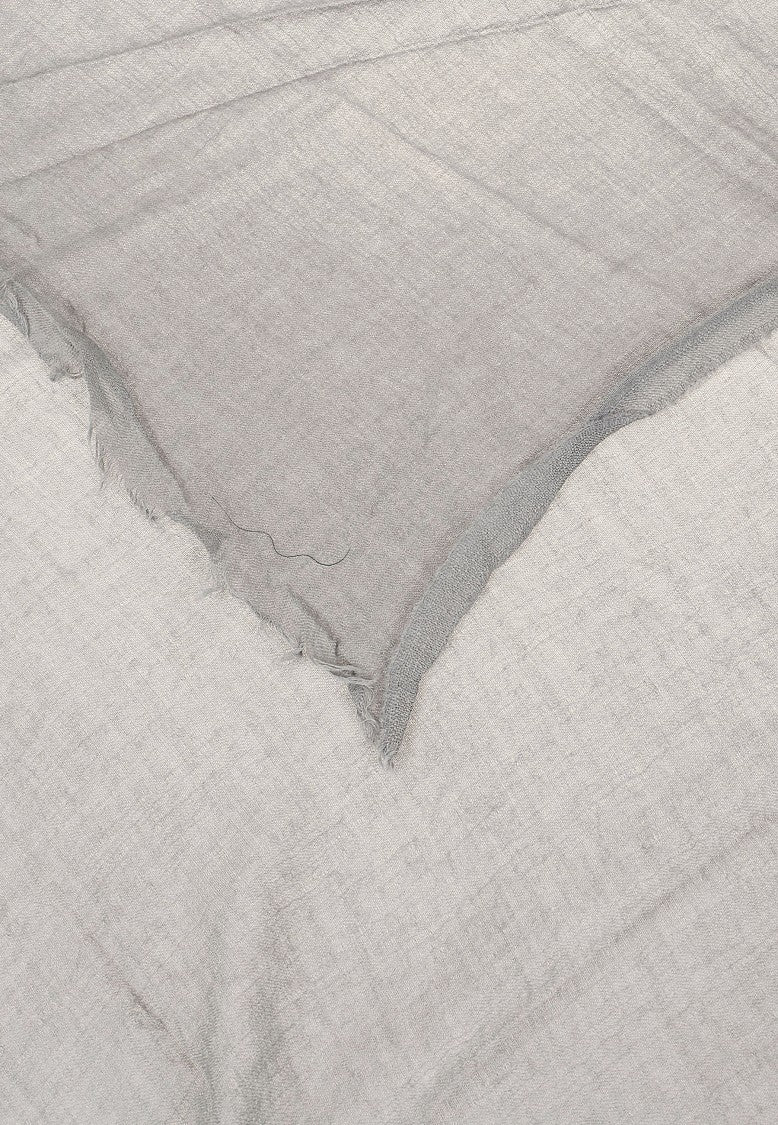 Destin Wide Lightweight Scarf With Finely Hand-Frayed Edges