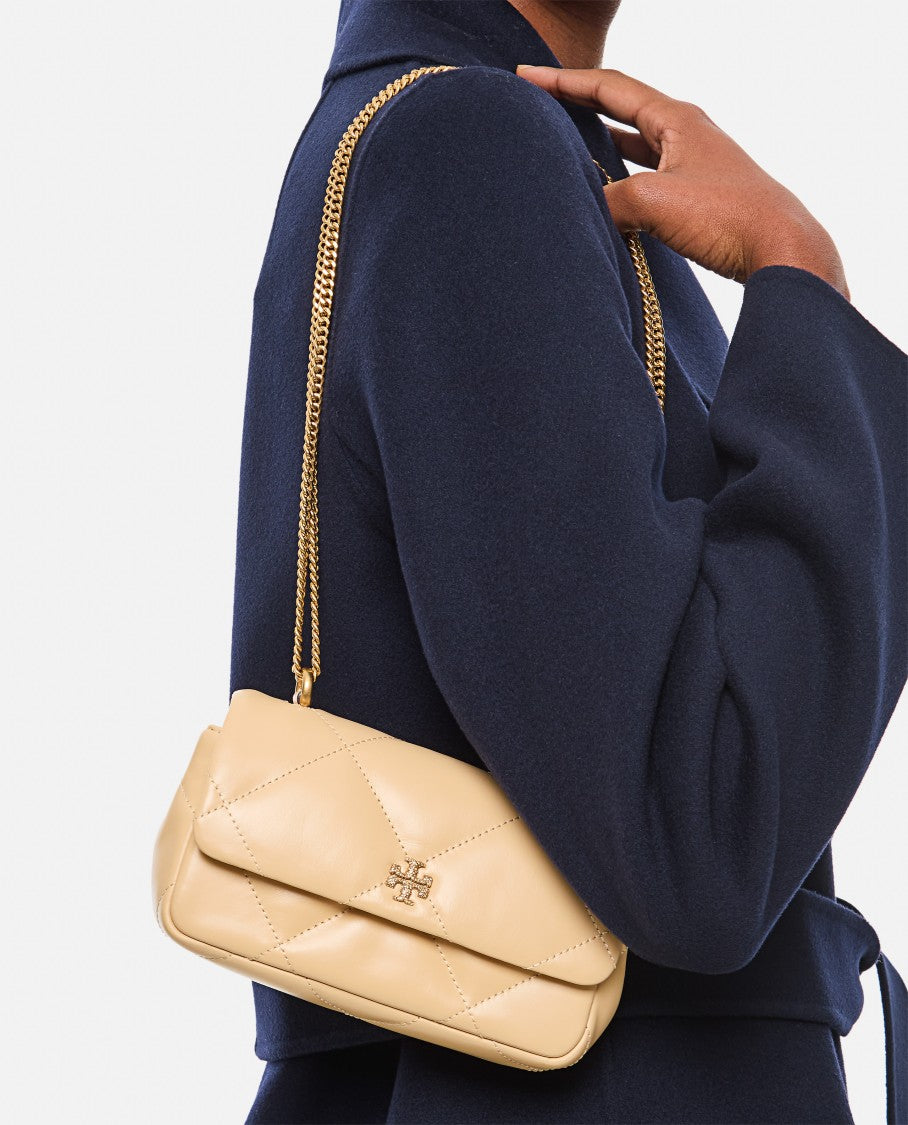 Tory Burch Kira Diamond Quilt Pave Mini Flap Bag