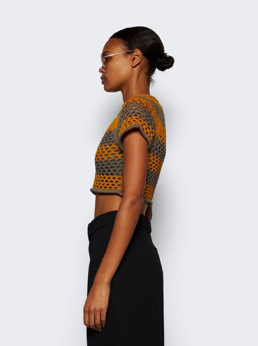 Diotima Rae Top Mustard