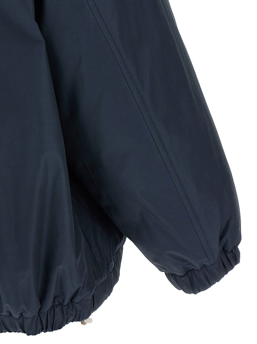 Brunello Cucinelli Knitted Hooded Down Jacket